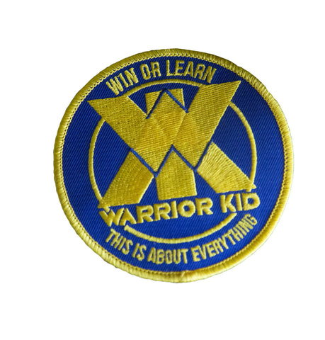 Warrior Kid Patch 3.5"