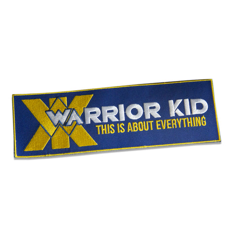 Warrior Kid Jiu Jitsu Patch 8"x2.5"